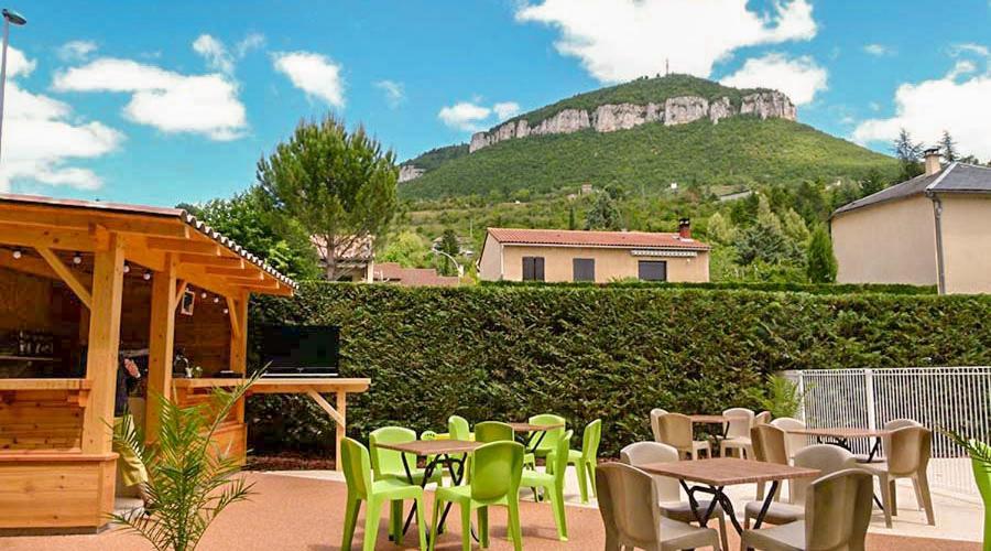 Camping Larribal Millau Buitenkant foto